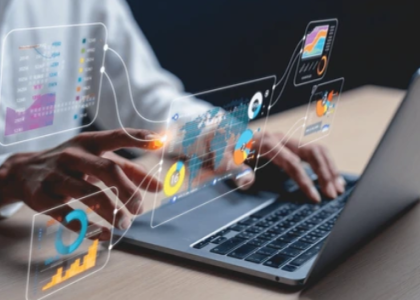 Digital marketing strategy workspace