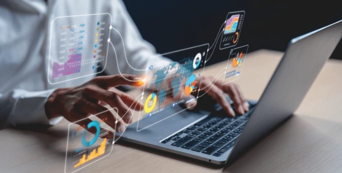 Digital marketing strategy workspace