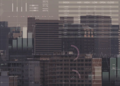 Downtown Boise skyline with digital marketing and SEO analytics overlay representing local business growth strategy.