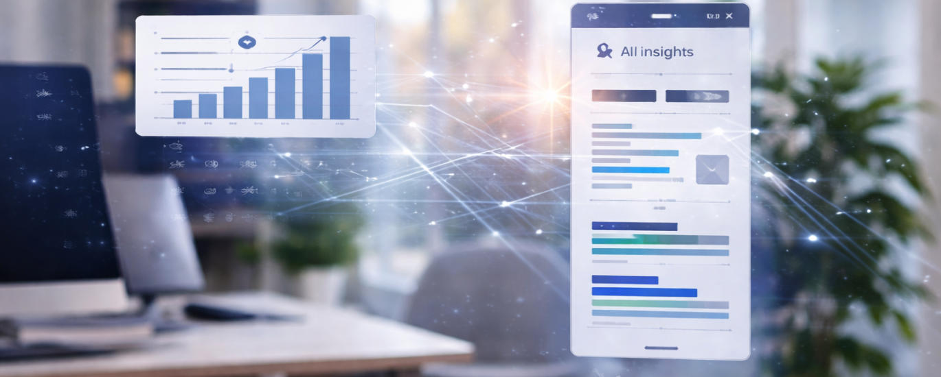 AI-powered digital marketing dashboard representing Boise digital marketing strategy for 2026