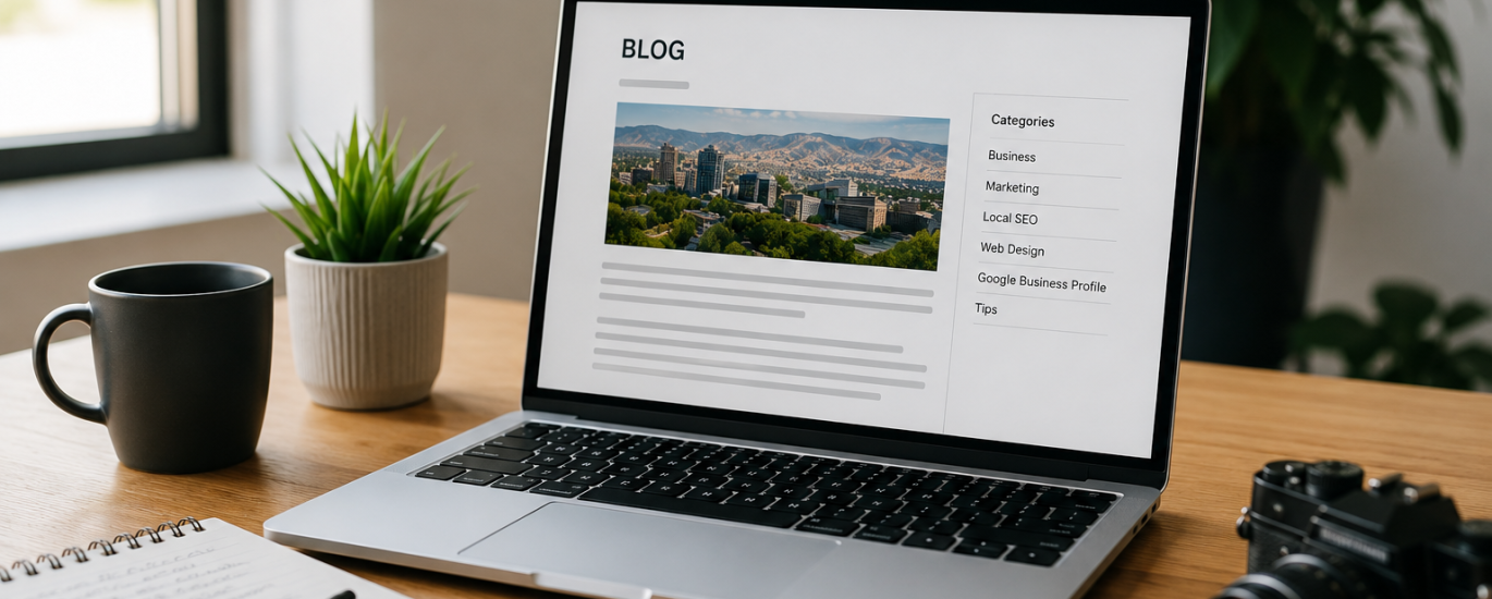 Boise business blog supporting local SEO growth.