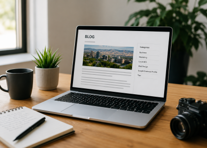 Boise business blog supporting local SEO growth.