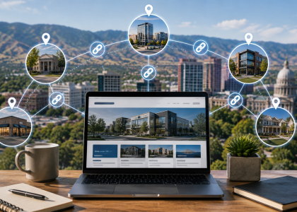 Boise businesses connected through local backlinks.