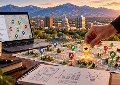 Boise local SEO strategy mapping services and locations to targeted search opportunities.
