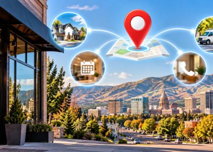 Boise local business connected to customer actions through Google Business Profile links.